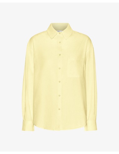 Organic Oversized Shirt - Soft Yellow offre 