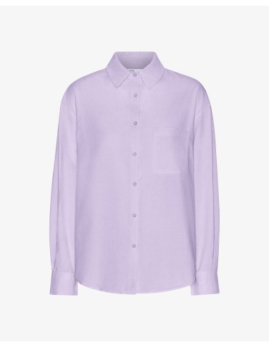 Organic Oversized Shirt - Soft Lavender Toutes les collections ici